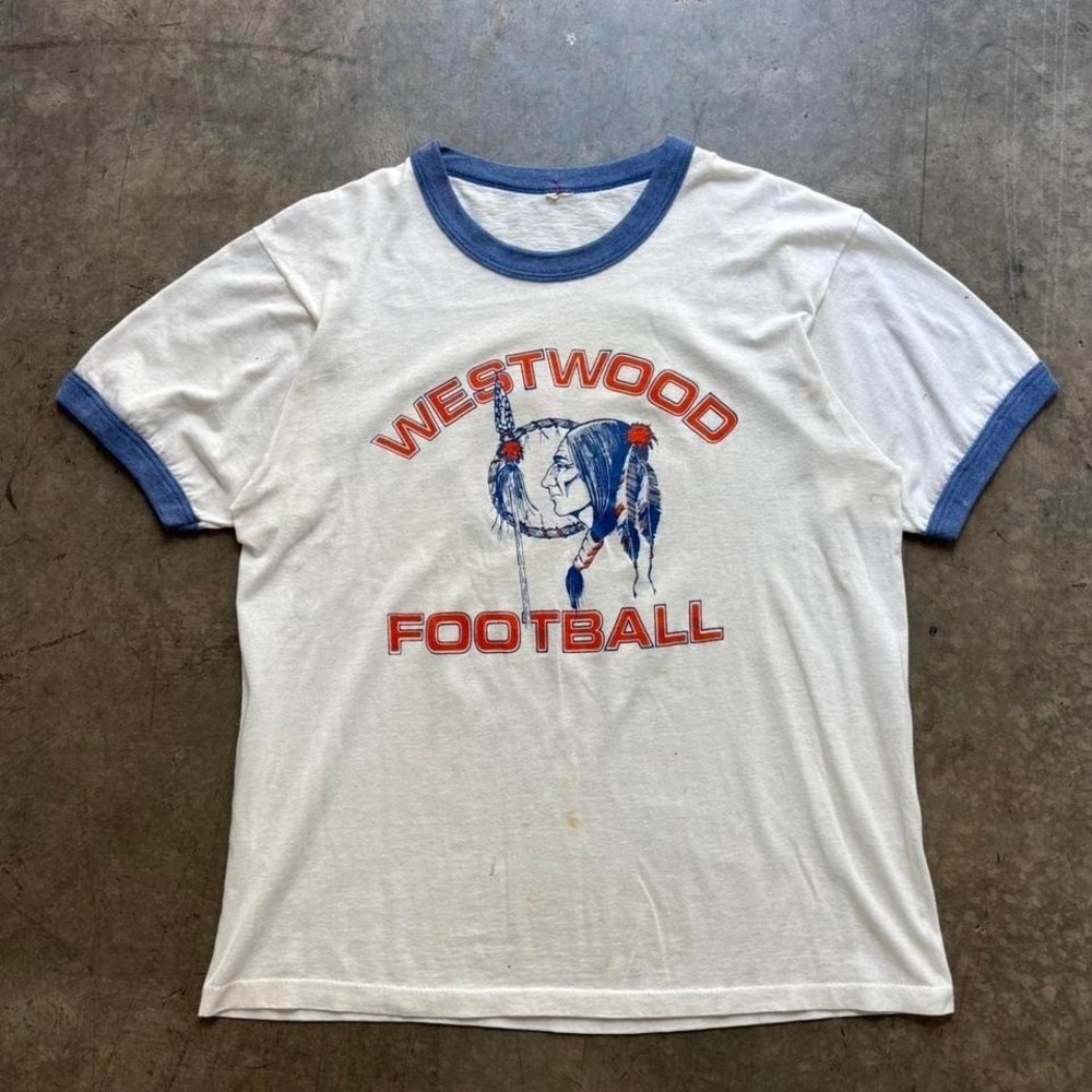 Vintage 80's Westwood Football High School Arizona US Marine Corps Football Camp